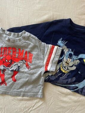 GAP Spider-Man & Batman Graphic Tee Bundle